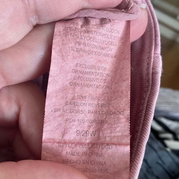 Jolt Washed Pink  Seamed Mini Skirt - Picture 7 of 10